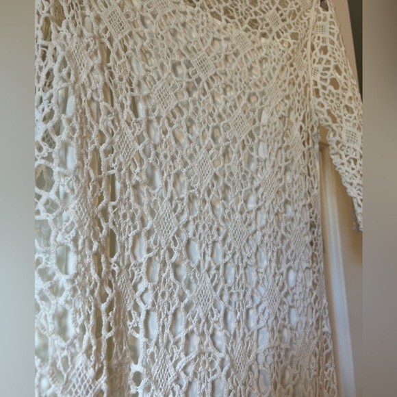 Ralph Lauren Crochet white dress - Picture 2 of 3